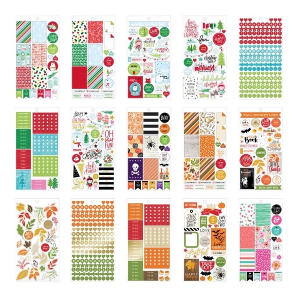 Happy Planner Seasonal Value Pack Stickers 1557 Pieces - Picture 4 of 4